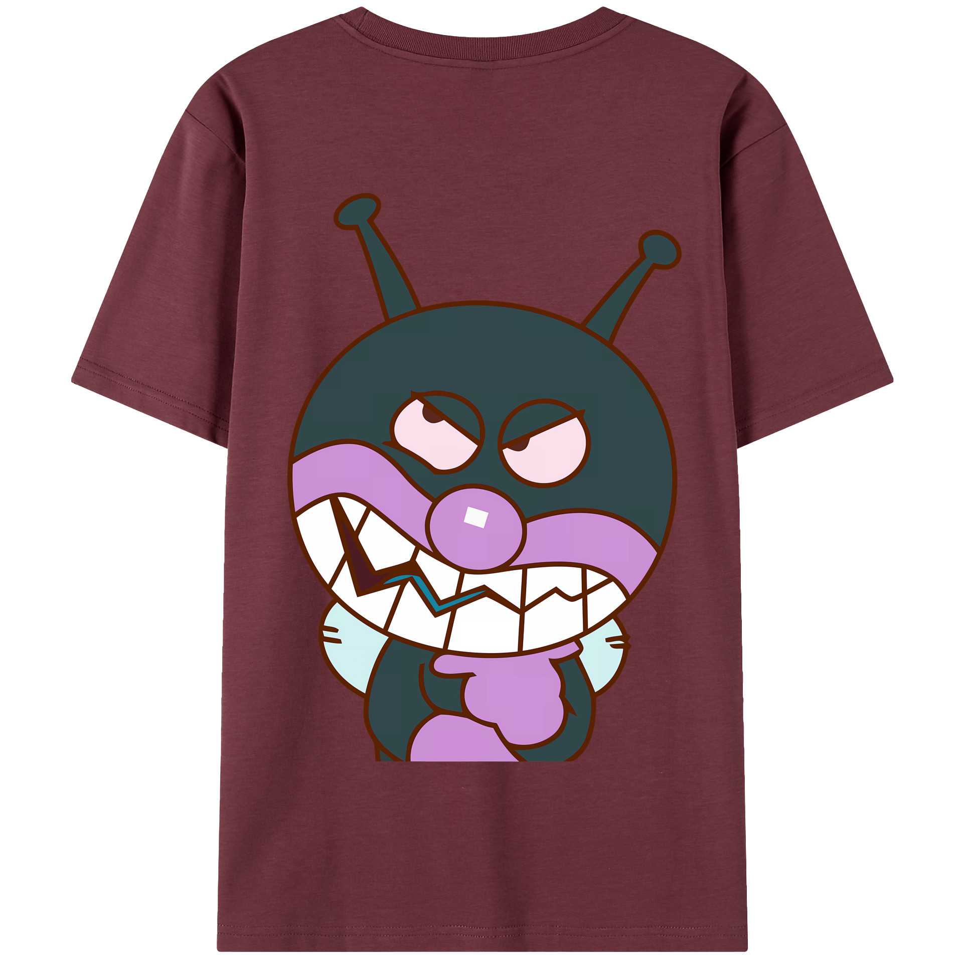 （画像用） アンパンマン Anpanman 綿100％半袖Tシャツ（背面プリント）